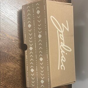 Zodiac Black Slip-On Shoes